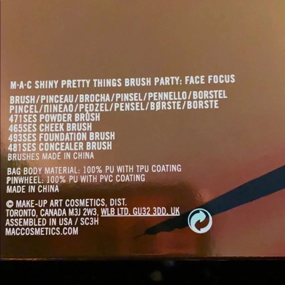 NIB Mac shiny pretty things brush set - Picture 11 of 14